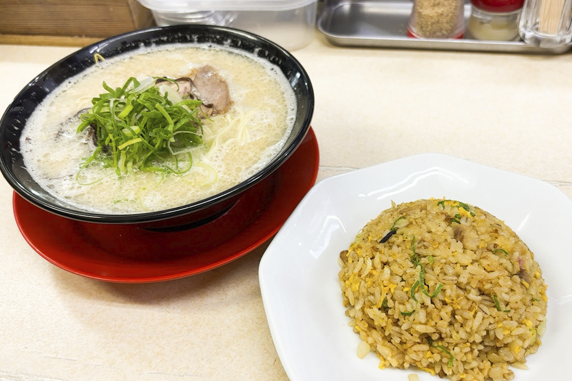 やきめし ラーメン ぽんぽこ