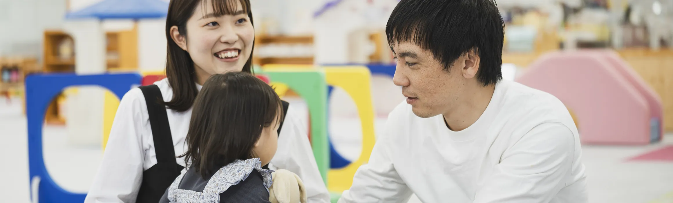 「親子サロン」で同世代の保護者と交流。子育ての不安が解消され、ママ友もできました